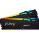 Kingston FURY Beast KF556C36BBEAK2-32 32GB RGB (2x16GB) System Memory, DDR5, 5600MHz, Black, 288 Pin Kingston FURY Beast KF556C36BBEAK2-32 32GB RGB (2x16GB) System Memory, DDR5, 5600MHz, Black, 288 Pin